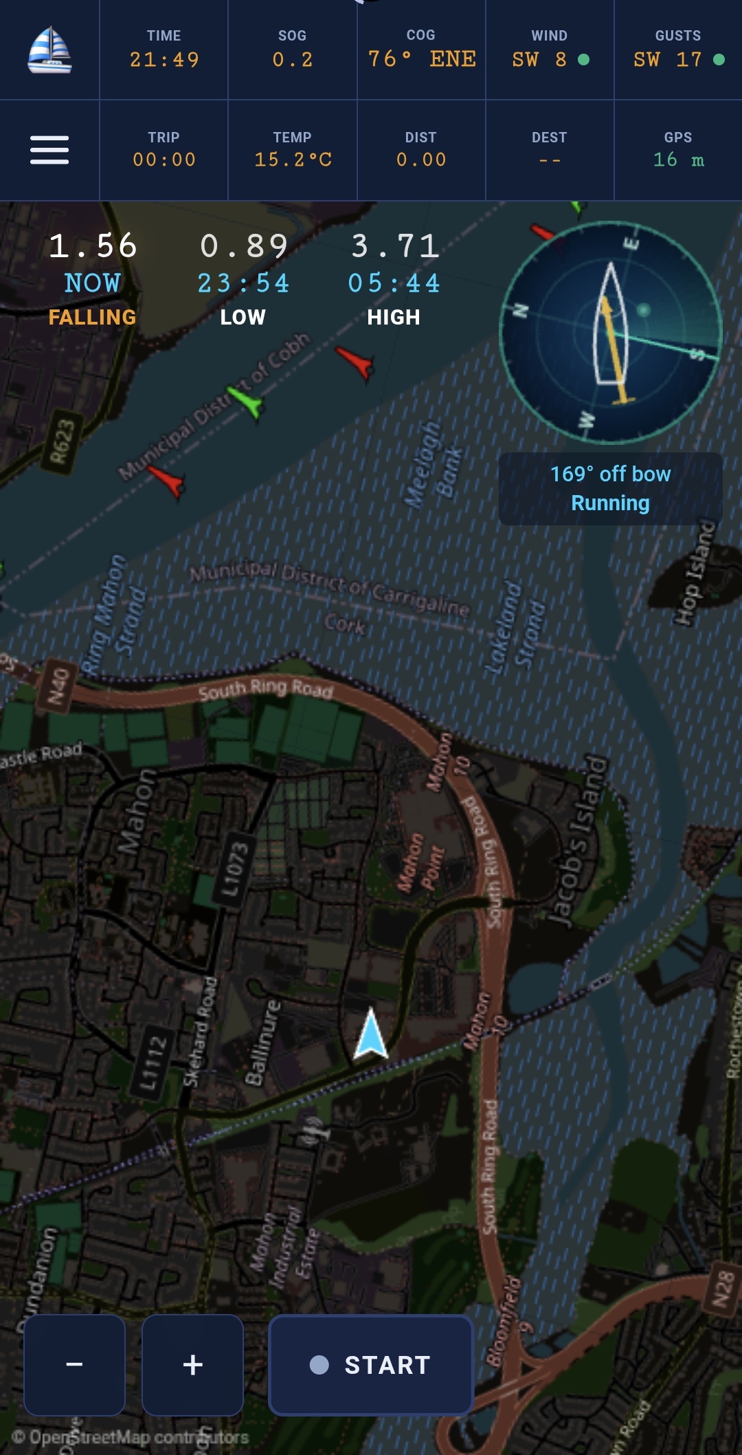 Pelorus Map Interface